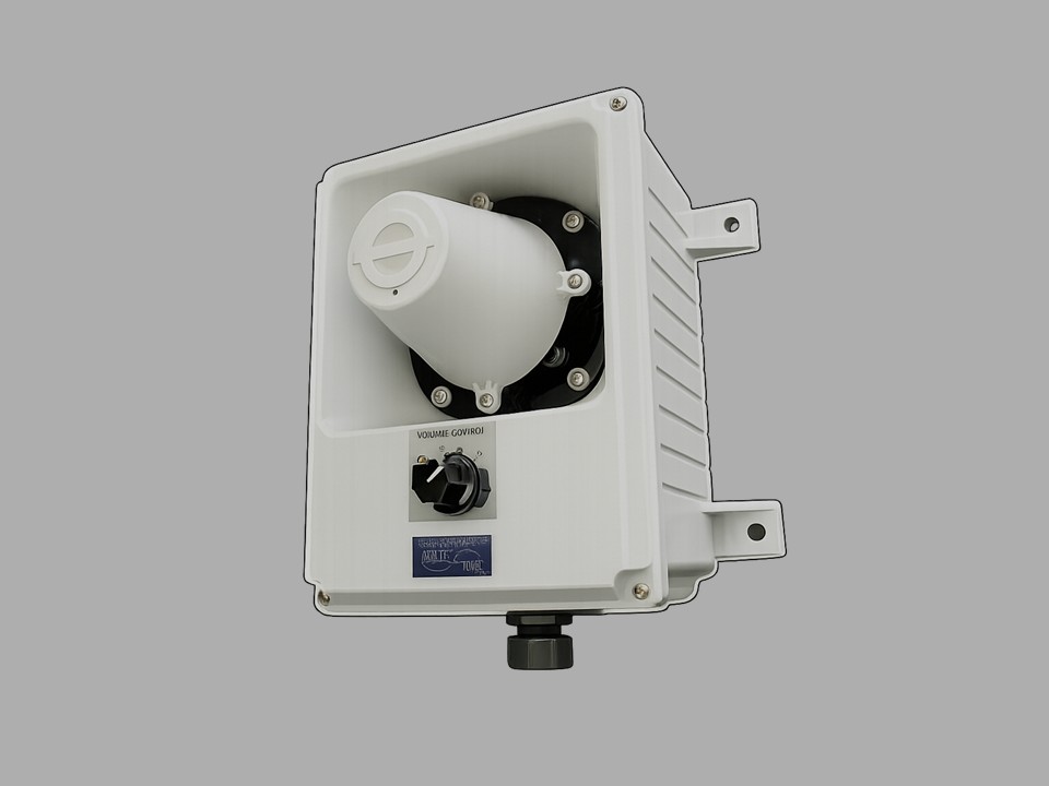 舶用防滴ホーンスピーカ(音調付)